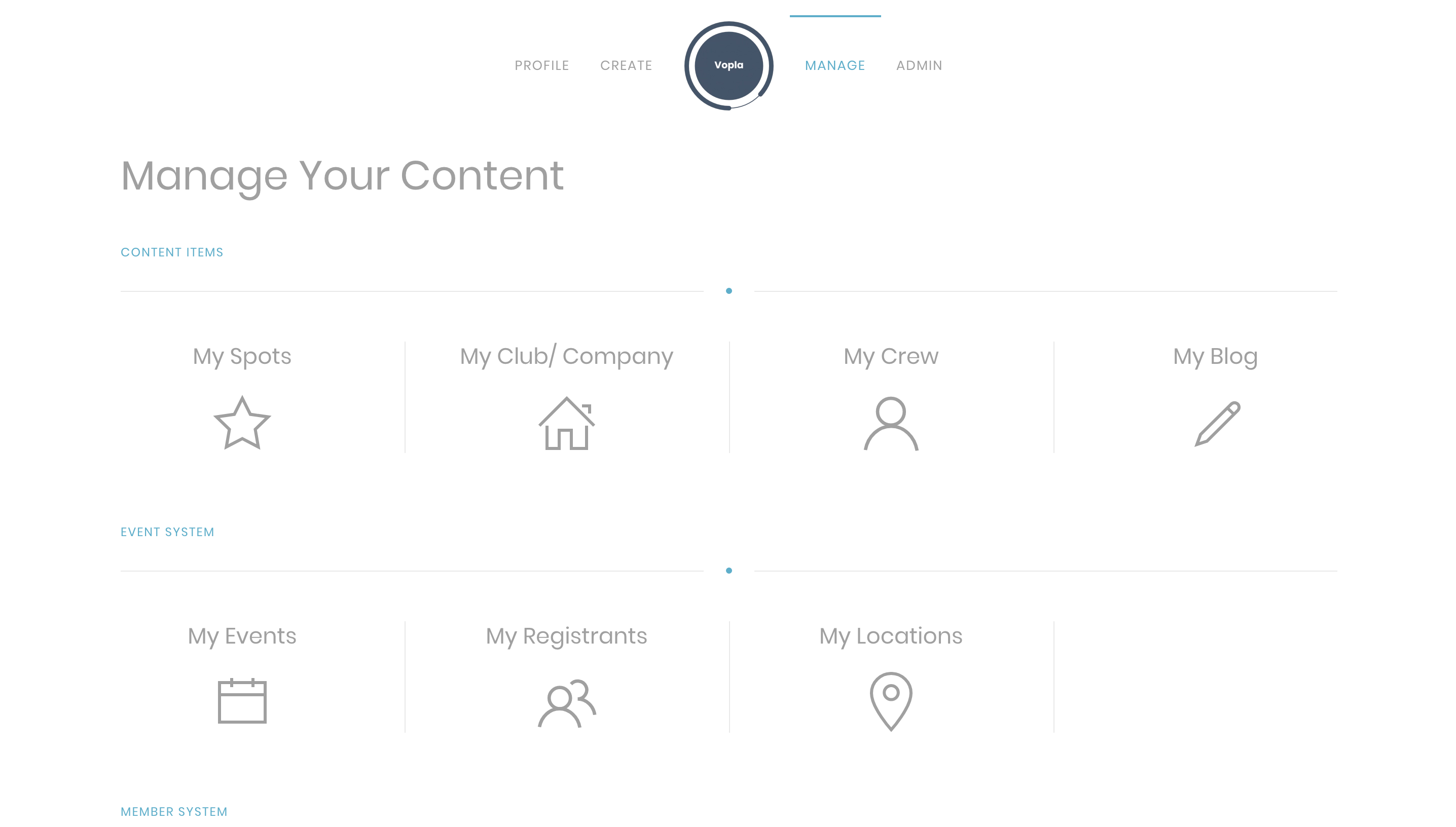 Can I create and manage content myself?